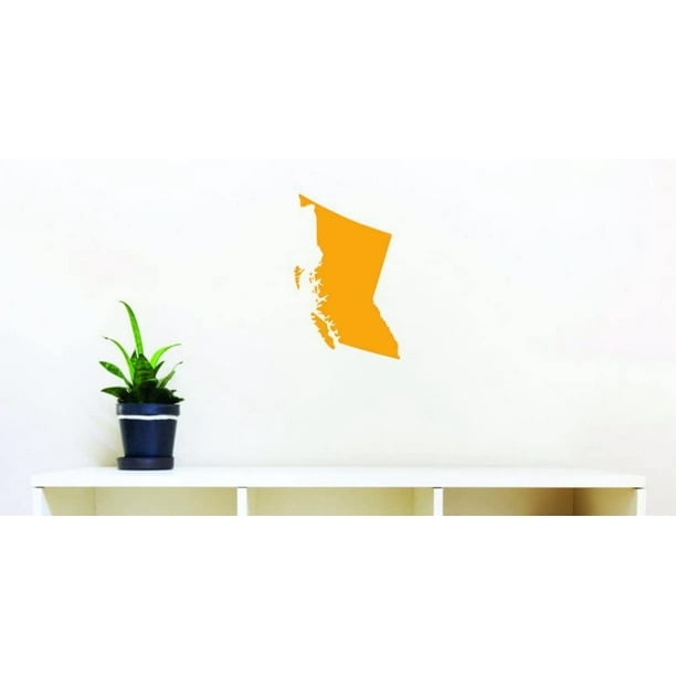 Design with Vinyl Moti 1300 1 British Columbia BC Canadian Providence Map Peel & Stick Wall Decal 10 x 16 Design with Vinyl Moti 1300 1 British Columbia BC Canadian Providence Map Peel & Stick Wall Decal 10 x 16